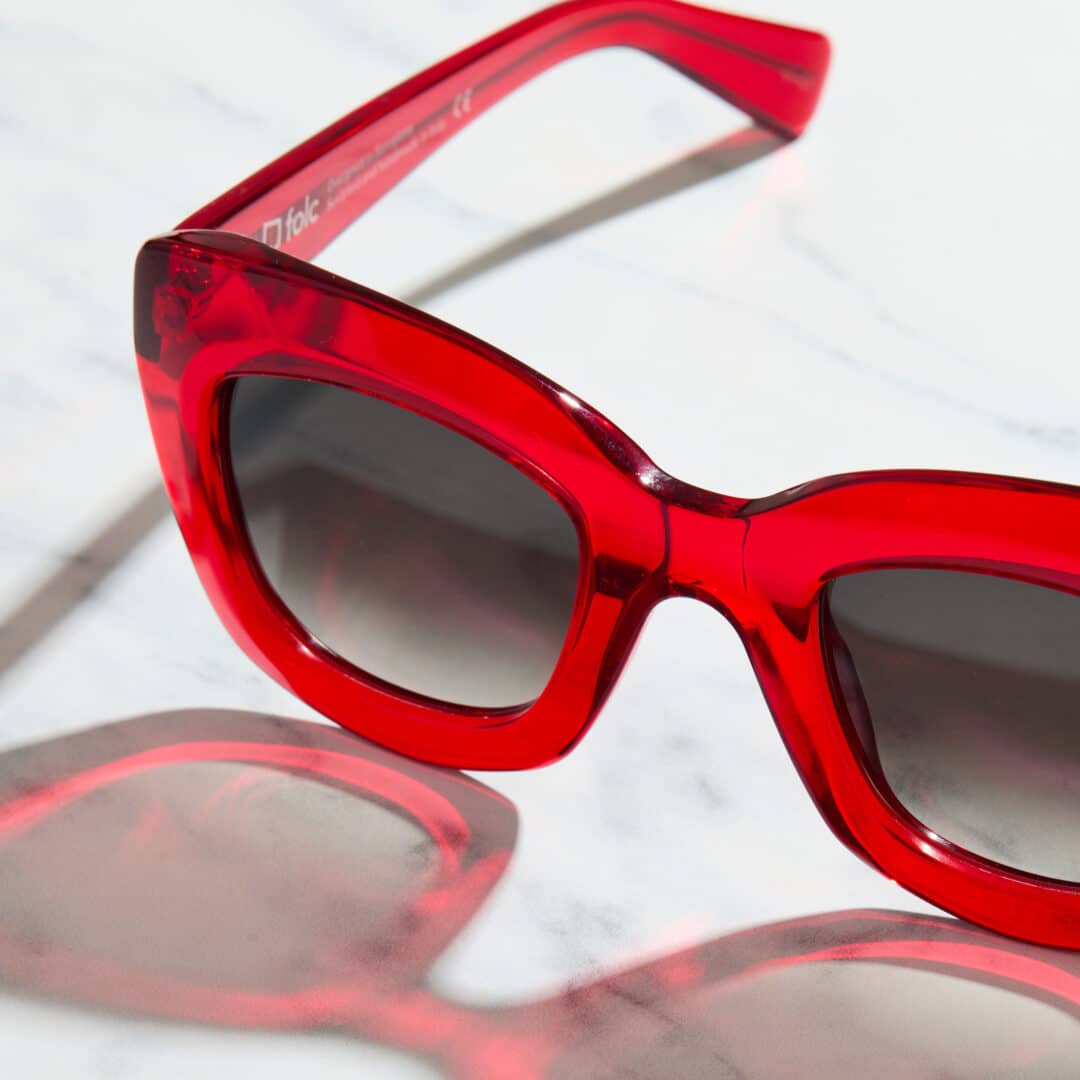 Folc Star Sunglasses - Red